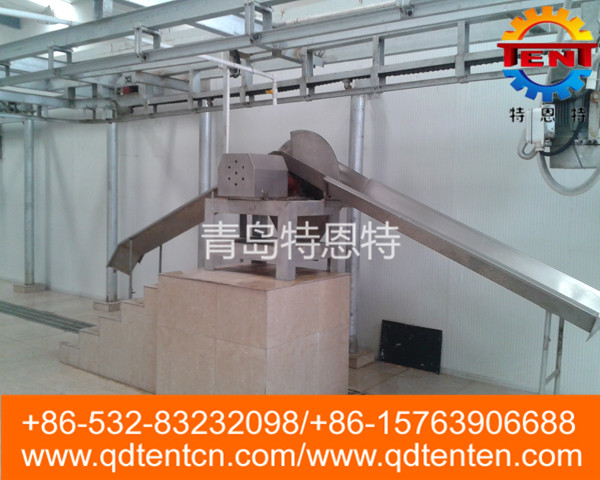 Bridge type half split saw