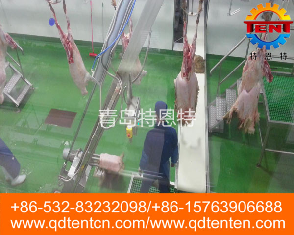 Sheep peeling machine