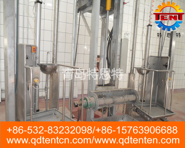 Screw pneumatic lifting platform (single column pneumatic lifting platform)