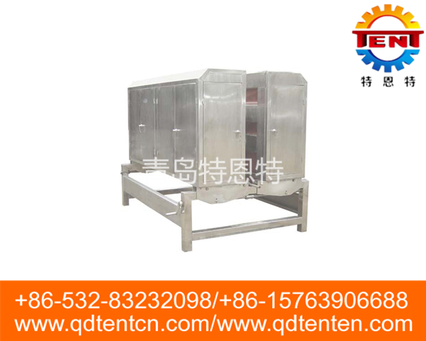 Vertical box defeatherer machine