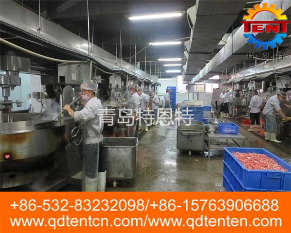 Central kitchen equipment